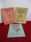 1950's Native American Read and Color Books