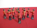 Hand Painted British Marching Band Style Lead Soldiers