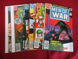 DC Men of War Comic Books-Lot of 9