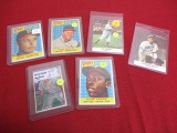 1960's-1970's Baseball Trading Cards-Lot of 6