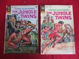 Gold Key Tono and Kono Jungle Twins Comic Books-Lot of 2