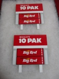 Wrigley's Big Red Gum Advertising Display Toppers-Lot of 2