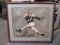 Autographed Crazy Legs Hirsch Framed Print by J. Foster