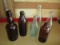 Mixed Embossed Bottle Lot (6)