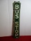 Original Two-Sided Vertical Porcelain Bus Stop Sign