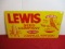Lewis Seed Co. Metal Advertising Sign