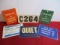 Mixed Lot of Cardstock R.R. Signs