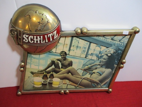 Schlitz Beer Advertising Sign