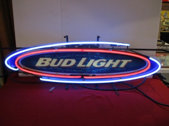 Bud Light Advertising Neon