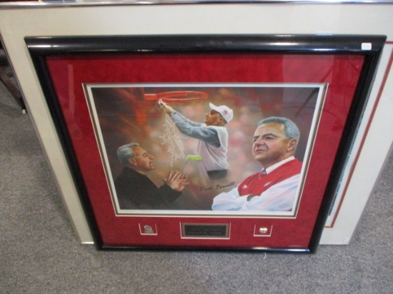 The Final Four Dick Bennett Autographed Montage