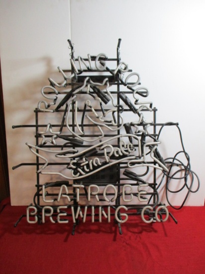 Rolling Rock Extra Pale Ale Neon Advertising Sign