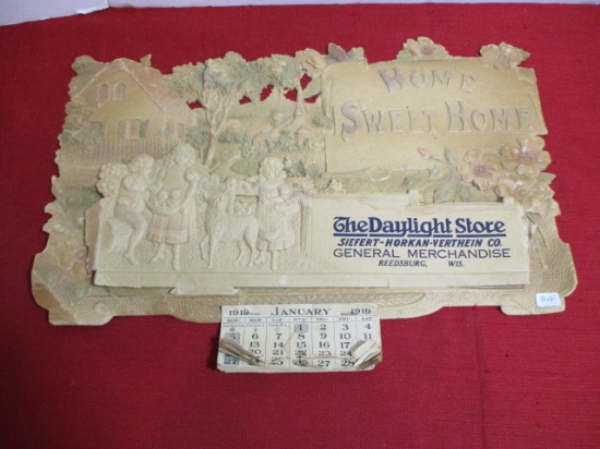 Local Item-1919 The Daylight Store Calendar-Reedsburg, WI