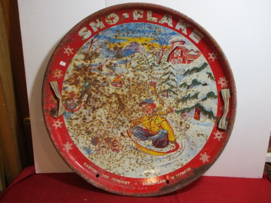 Garten Toy Co. Vintage Snowflake Saucer