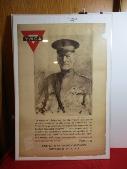 1918 Y.M.C.A. United War Work Campaign Poster
