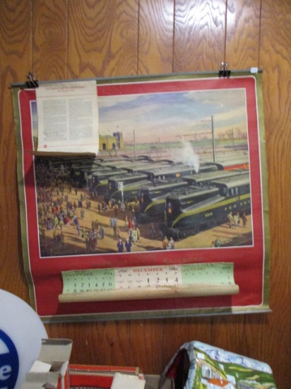 1954 Pennsylvania R.R. Calendar