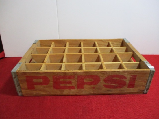 Wooden Pepsi Advertising Crate