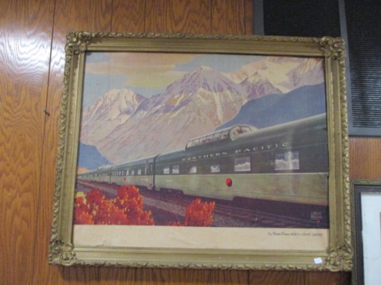 Northern Pacific "The Vista-Dome" Print by Leslie Ragan