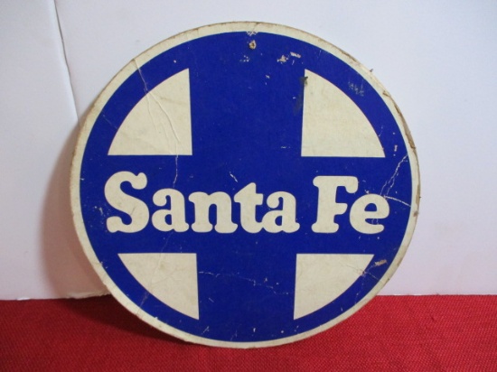 Sante Fe Card Stock R.R. Advertising