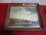 Schlitz Light Advertising Mirror