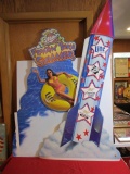 Pair of Miller 3D Cardboard Advertising