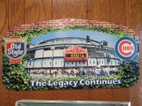 Chicago Cubs/Old Style Advertising Tin Sign