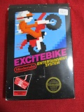 Nintendo Entertainment System Game w/ Box-Excite Bike