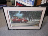 *SPECIAL ITEM-Carleton and Davler 1958 Hill at Le Mans Print