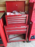 Two Piece Craftsman Locking Rolling Tool Box