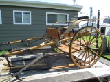 *SPECIAL ITEM-Beautiful Oak Two-Person Meadowbrook Cart