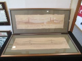 Pair of Framed Bridge Dedications Schematics