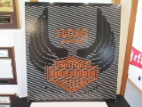 Harley Davidson Motorcycle 100th Anniversary 3D Advertising Plaque