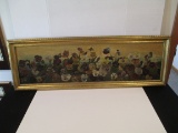 *SPECIAL ITEM-1880 Pansies Oil on Canvas Painting by India M. Griffin