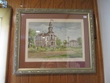 Framed Jefferson County Courthouse Print