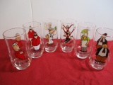 Popeye/Coca-Cola 1975 6-Piece Glass Set