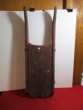 Primitive Red Runner Sled