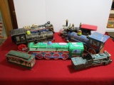 Tin Lithograph/Other Mixed Train Lot