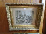 Victorian Era Gilded Framed Family Photo