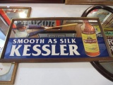 Kessler Whiskey Advertising Mirror