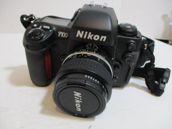 Nikon F-100 Camera w/ Nikkor 35mm Lens