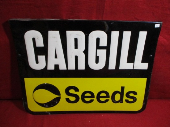 Cargill Seeds Embossed Two Sided Field Sign