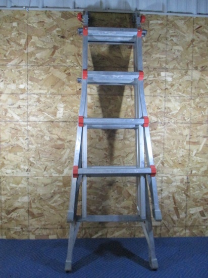 Little Giant Ladder System Folding Aluminum Ladder