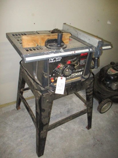 Craftsman Model 137 Table Saw w/ Stand