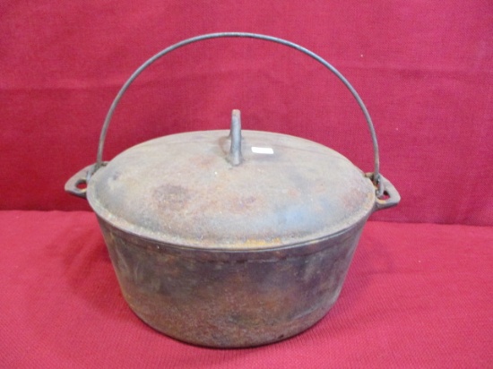 Favorite #8 Cast Iron Kettle w/ Drip Lid