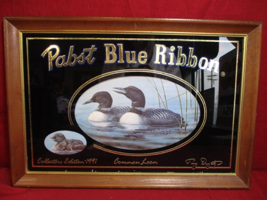 Pabst Blue Ribbon Terry Doughty Advertising Loon Mirror