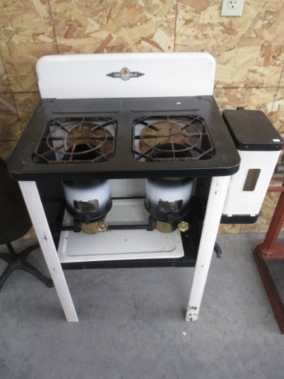 Perfection Model 392 1930's Gas Stove w/ Original Water Bottle