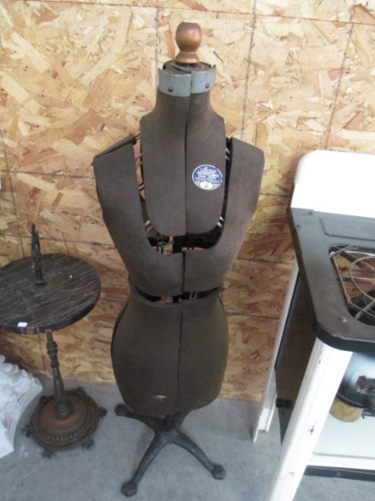 Acme Adjustable Jr. Dress Form w/ Cast Iron Base