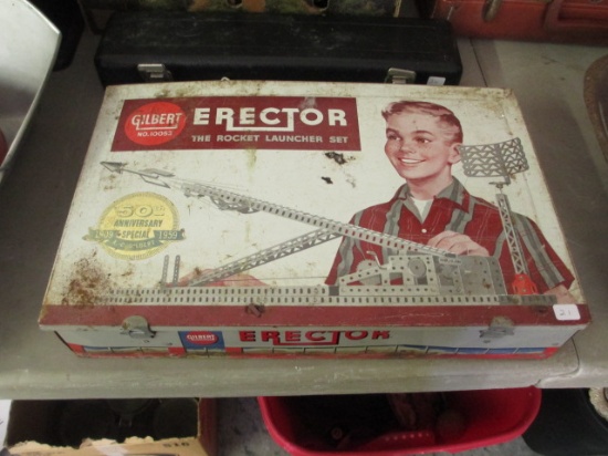 Gilbert #10053 Rocket Launcher Erector Set
