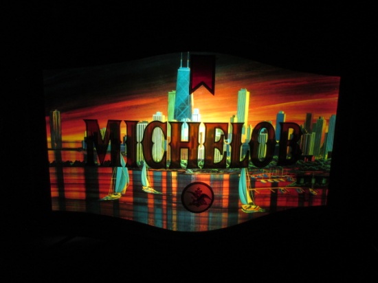 Michelob Light-Up Advertising Sign