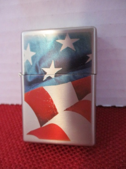 Patriotic Zippo Style Lighter