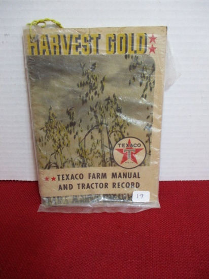 Texaco Harvest Gold 1941-1943 Farm Manual